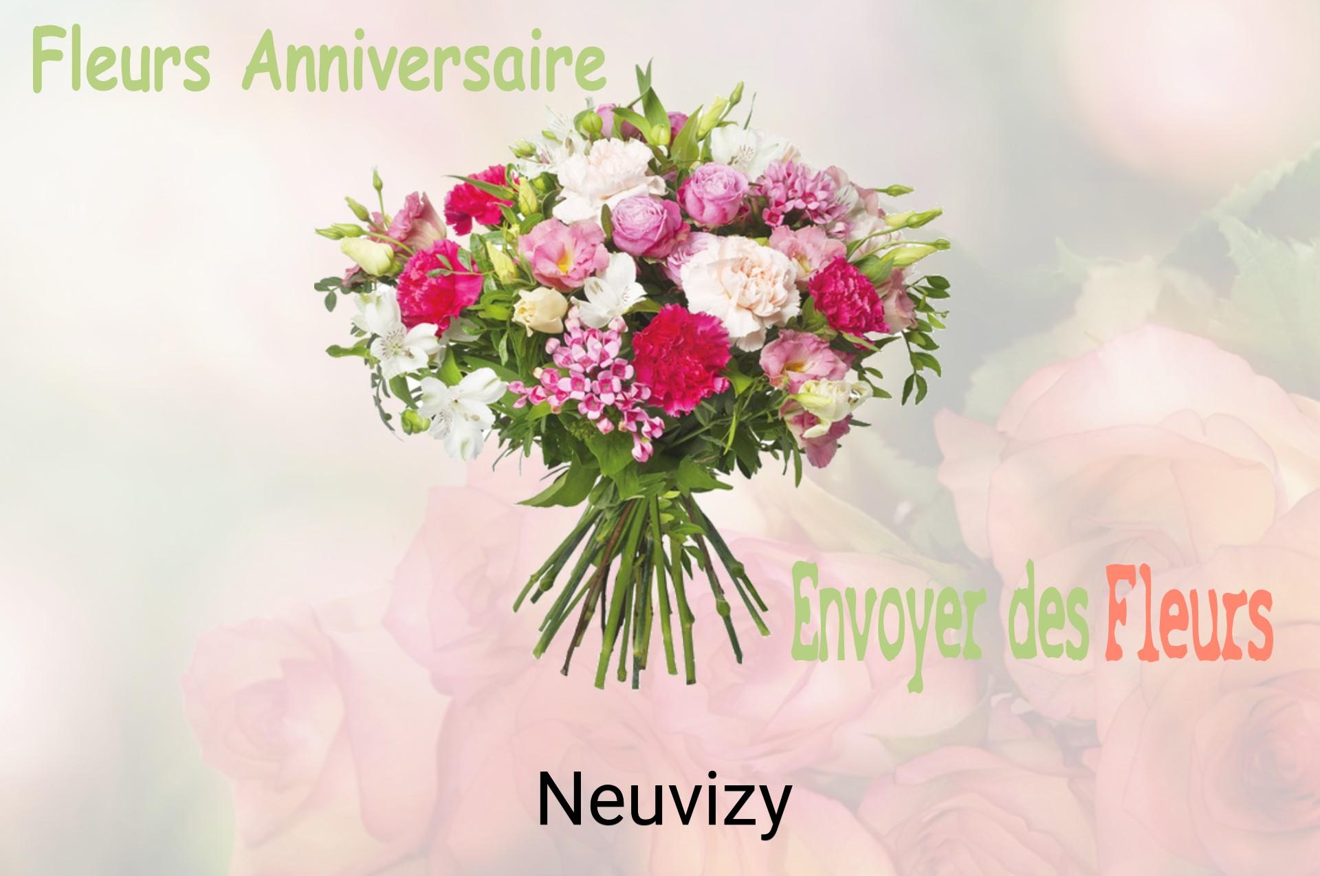Bouquet de fleurs d’anniversaire livré à Neuvizy